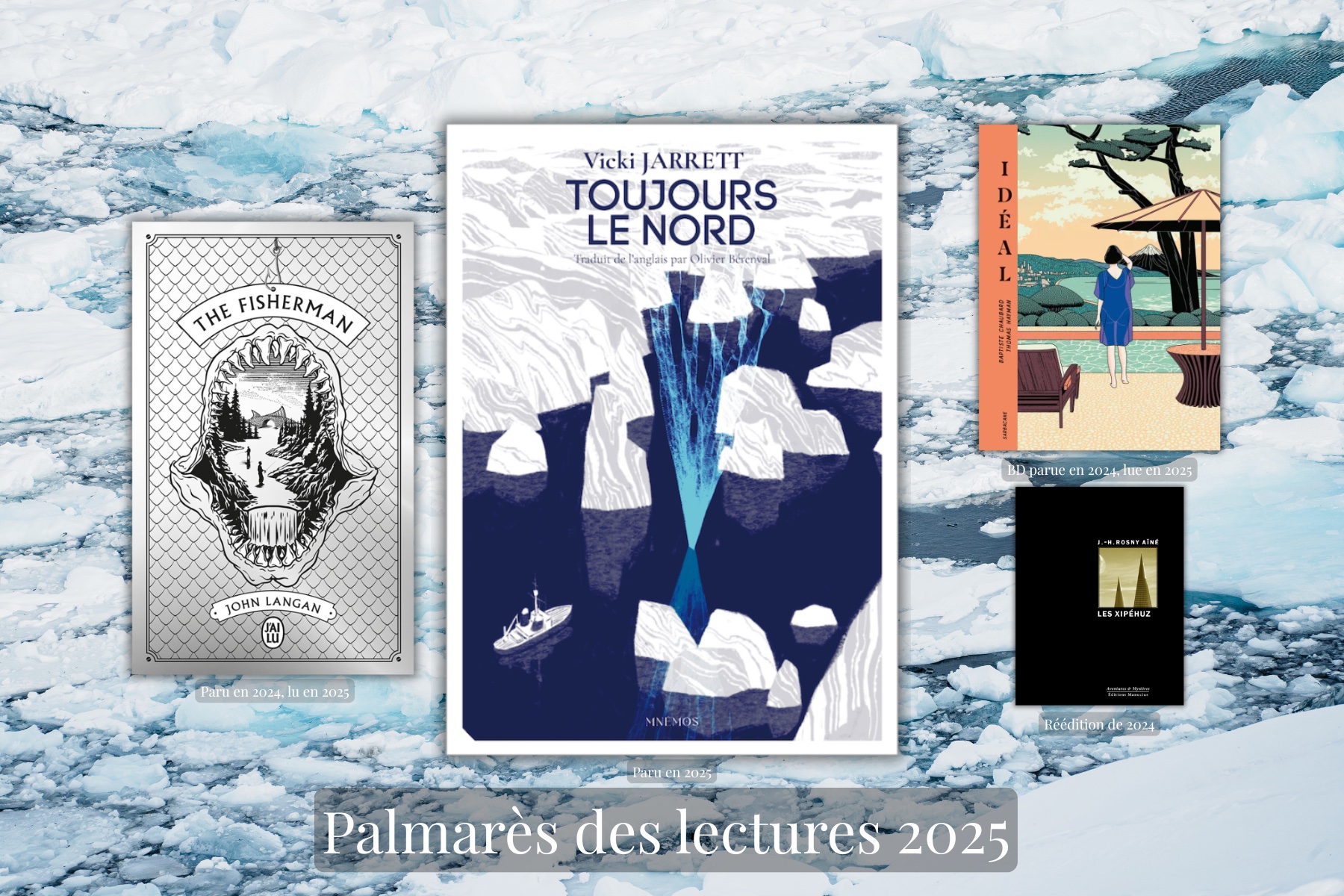 Palmarès lectures 2025 - Julien Amic